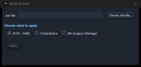 Dell 8CF8-9ABE
