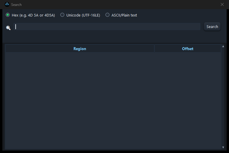 Search (Option)