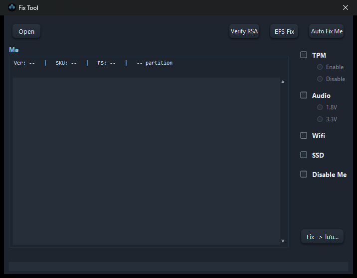 Fix Tool